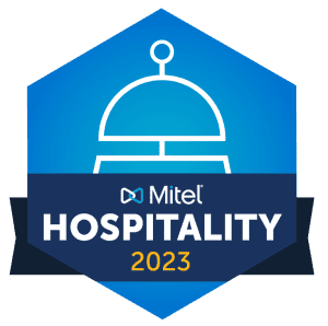 Mitel Hospitality Specialization Partner badge